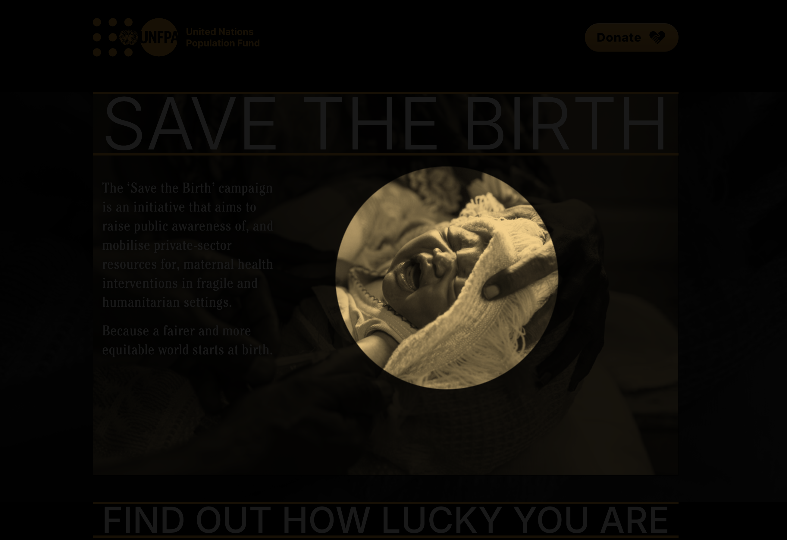 Save the Birth prototype